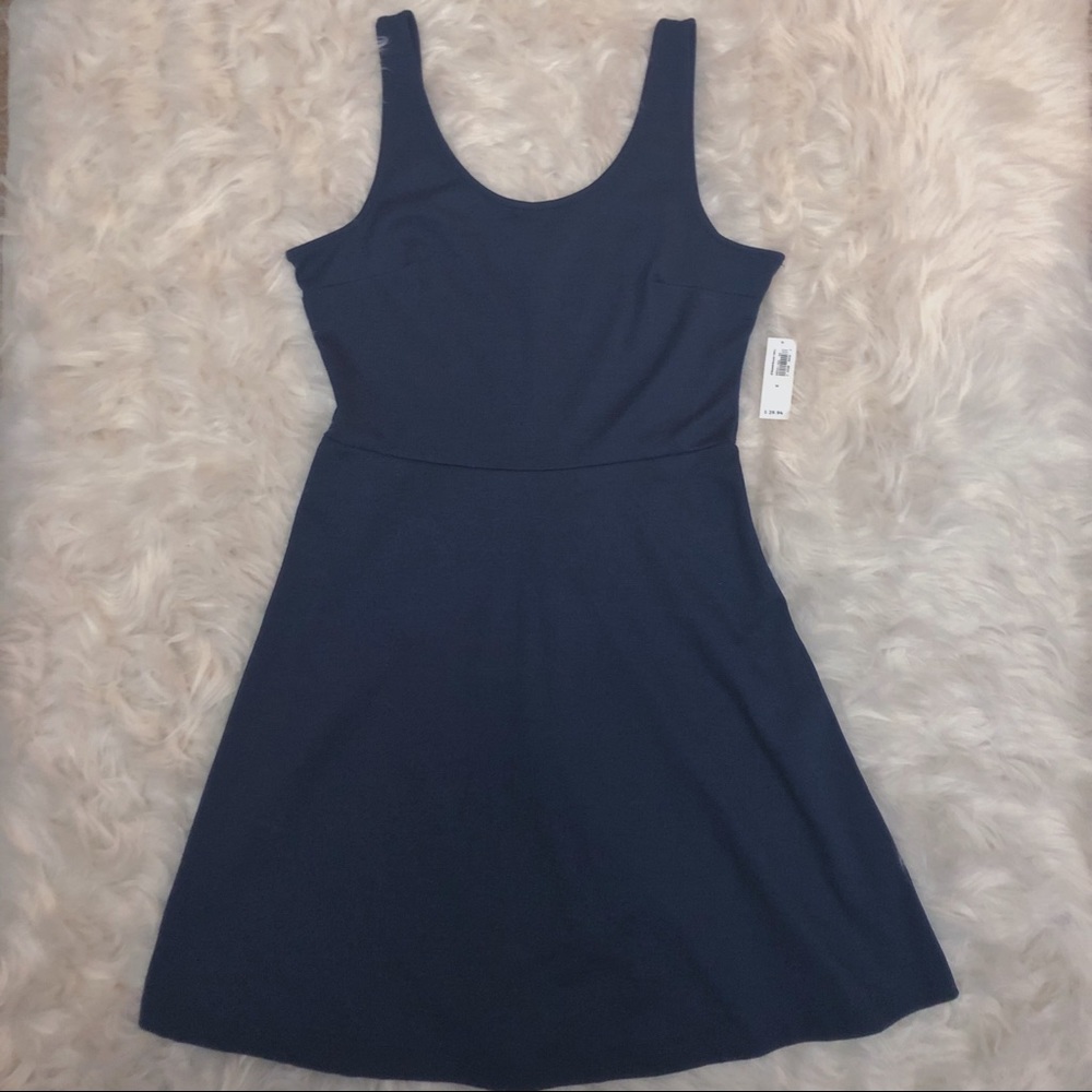 ☀️🍁🍂 Navy A-Line / Fit and Flare Dress